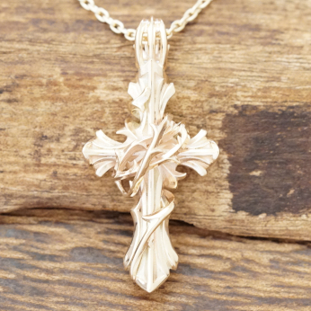 Amp Japan アンプジャパン 通販 Gothic Tokyo ゴシックトウキョウ 公式通販 上野 アメ横 シルバーアクセサリー エムズコレクション M S Collection K10 クロス ゴールド ネックレス メンズ 十字架 金 Xp 0