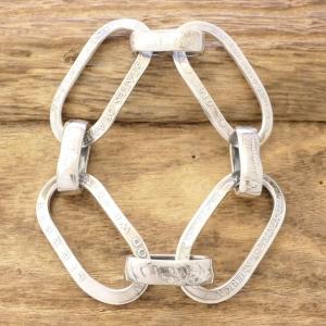 NORTH WORKS(ノースワークス) ヴィンテージ コイン ブレスレット メンズ シルバー E-047 【送料無料】