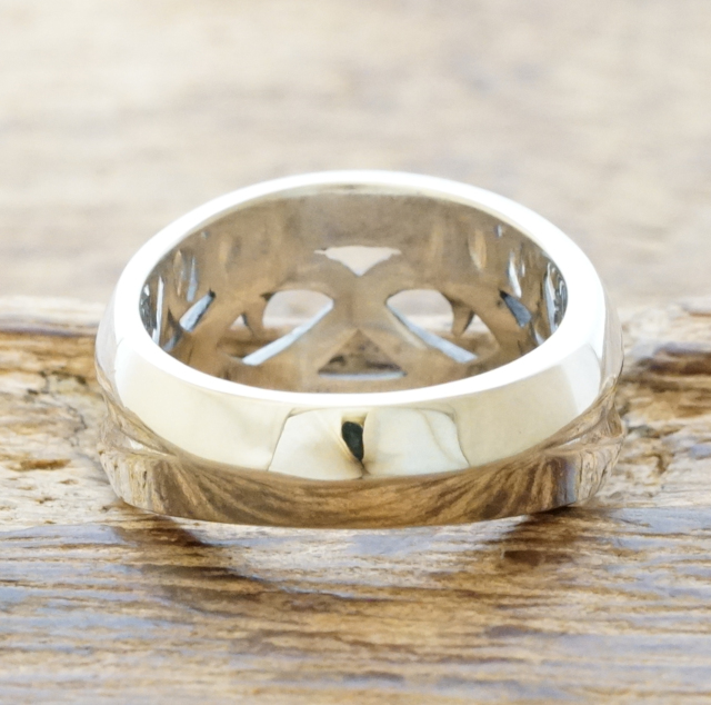 エムズコレクション(M's collection) インフィニティ リング メンズ レディース シルバー925 ハンドメイド ジュエリー 無限 無限大 XR-072