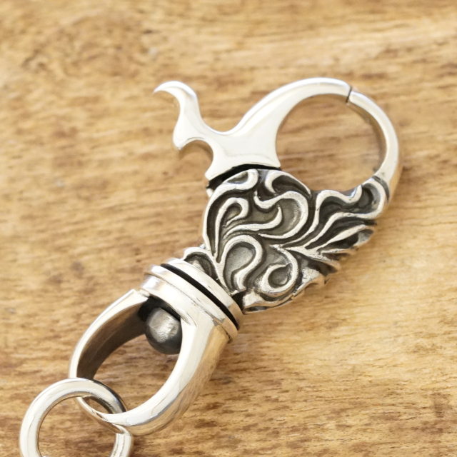 プレーンパーツ ウォレットチェーン Silver925 シルバー925 925 Stering 銀 銀細工 シルバーアクセサリー ハーレー バイカー アメカジ ロック バンド ビジュアル系 WC-101