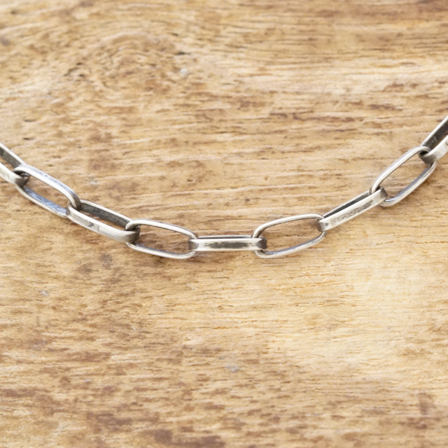 NAVAJO Chain 61cm ナバホ チェーン ネックレス シルバー925 インディアンジュエリー ナバホ族 ハンドメイド ジュエリー シルバーアクセサリー 銀 ネイティブ アメリカン ジュエリー nvj-100