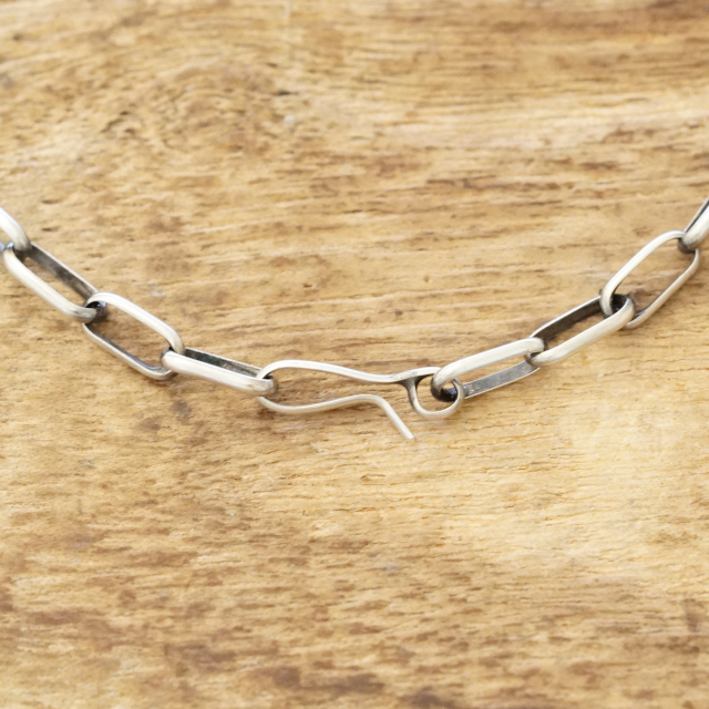 NAVAJO Chain 56cm ナバホ アポロコンチョ チェーン ネックレス シルバー925 インディアンジュエリー ナバホ族 ハンドメイド ジュエリー シルバーアクセサリー 銀 ネイティブ アメリカン ジュエリー NVJ-103