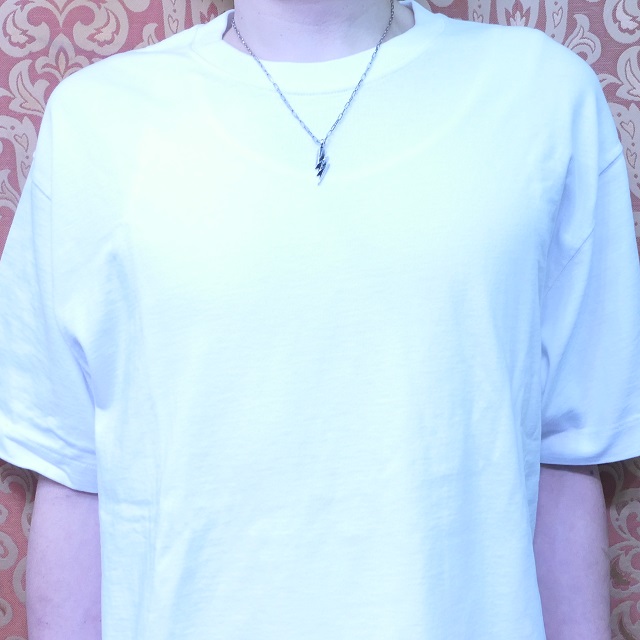 Aaron Anderson(アーロンアンダーソン) トゥファキャスト ライトニング ペンダント インディアンジュエリー ナバホ族 稲妻 シルバー925 燻し ハンドメイド ジュエリー ネイティブ アメリカン ジュエリー AA-201