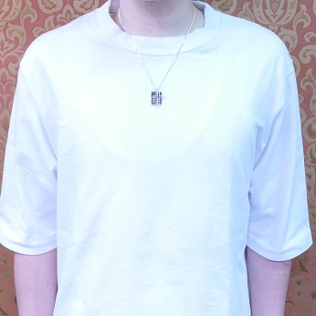 Amp Japan アンプジャパン 通販 Gothic Tokyo ゴシックトウキョウ 公式通販 上野 アメ横 シルバーアクセサリー Gothic X Tjk コラボ プレート クロス ネックレス メンズ レディース シルバー 925 Beatles ビートルズ ジョンレノン ファッション ブランド おしゃれ Gt 0