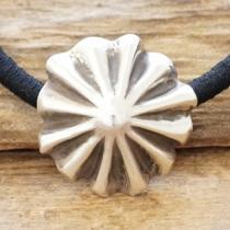 アポロ コンチョ ヘアゴム ブレスレット メンズ レディース NAVAJO ナバホ ネイティブ シルバー925 燻し シルバーアクセサリー 銀 INDIAN JEWELRY IJ-608