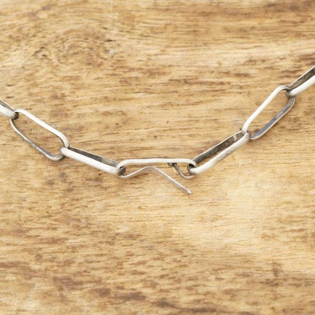 NAVAJO Chain 62cm ナバホ チェーン ネックレス シルバー925 インディアンジュエリー ナバホ族 ハンドメイド ジュエリー シルバーアクセサリー 銀 ネイティブ アメリカン ジュエリー NVJ-101