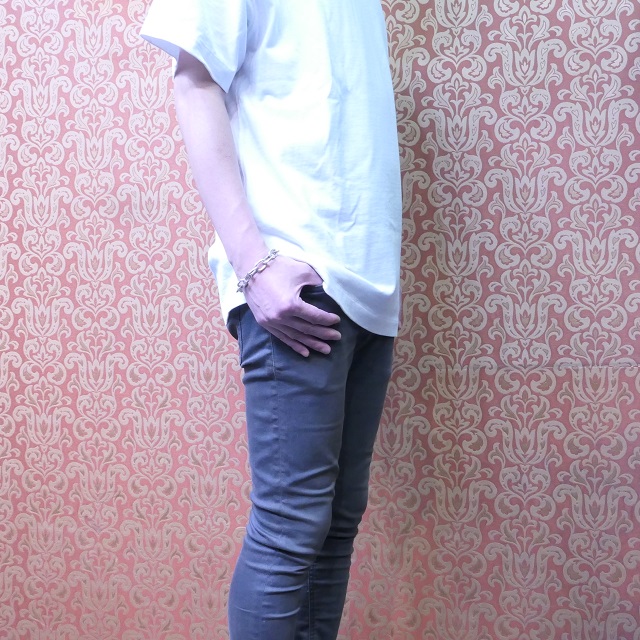 Tuareg silver(トゥアレグ シルバー) 手彫り チェーン ブレスレット メンズ レディース シルバー トゥアレグ族 サハラ砂漠 遊牧民 ハンドメイド ジュエリー ファッション ブランド アパレル おしゃれ TA-302