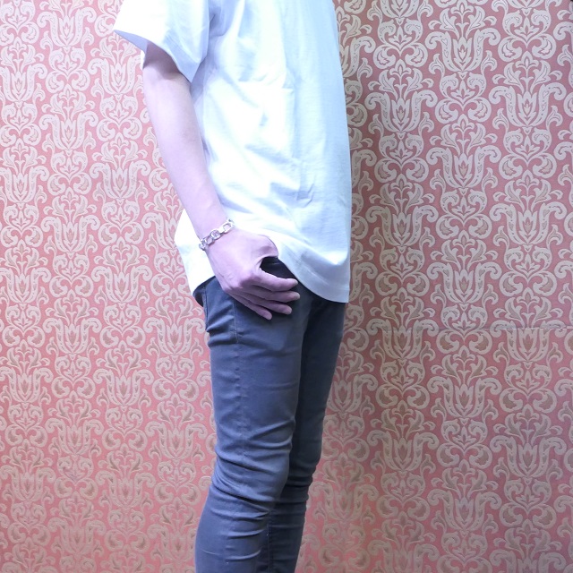 Tuareg silver(トゥアレグ シルバー) 手彫り デザイン チェーン ブレスレット レディース シルバー トゥアレグ族 サハラ砂漠 遊牧民 ハンドメイド ジュエリー ファッション ブランド アパレル おしゃれ TA-303