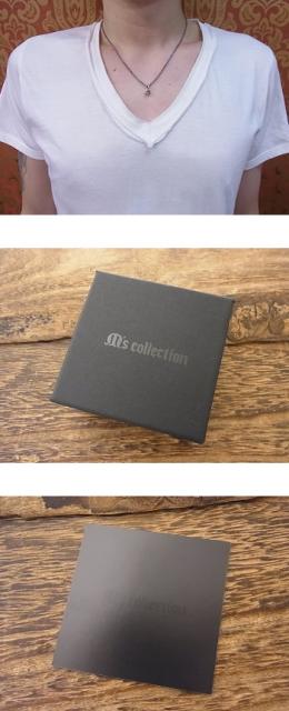 エムズコレクション(M's collection) スカル アラベスク ツタ ネックレス シルバー 925 メンズ レディース ペア X0332