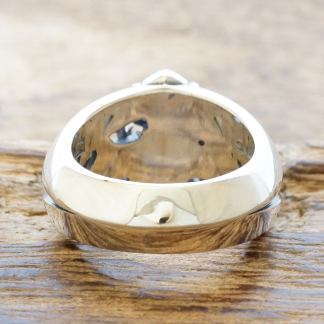 エムズコレクション(M's collection) イバラ クロス リング メンズ 指輪 XR-014