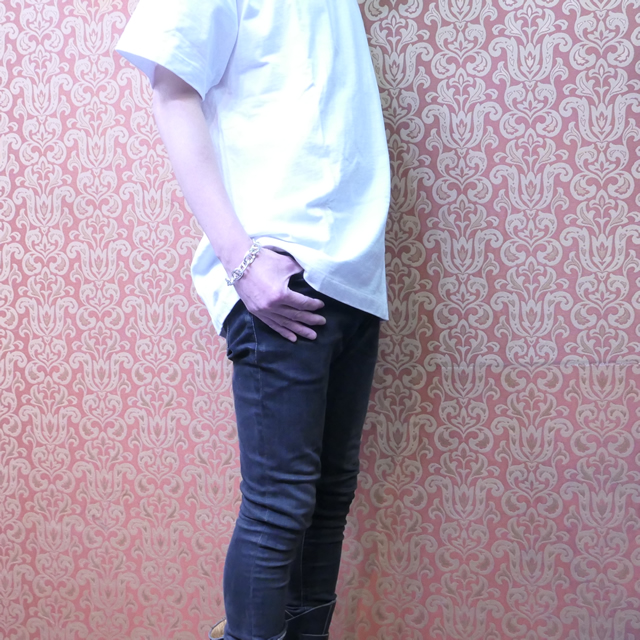 Tuareg Silver(トゥアレグ シルバー) 手彫り アンカーチェーン ブレスレット シェーヌダンクル メンズ レディース シルバー トゥアレグ族 サハラ砂漠 遊牧民 ハンドメイド ジュエリー ファッション ブランド アパレル TA-306