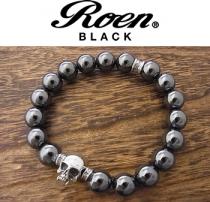 Roen BLACK(ロエン ブラック) RO-202 スカル&ヘマタイト ブレスレット