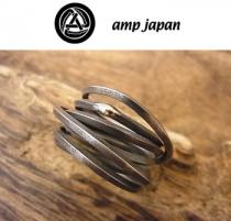amp japan(アンプジャパン) ゴールド ポイント ナロー リング メンズ シルバー925 HYO-263