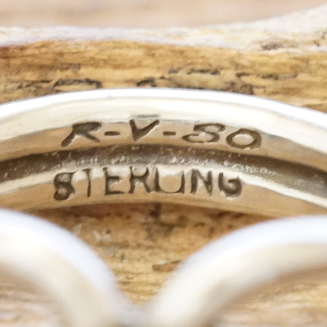 Steve Arviso(スティーブアルビソ) ホースウィスパラー リング インディアンジュエリー ナバホ族 シルバー925 ハンドメイド ジュエリー ネイティブ アメリカン ジュエリー SA-100